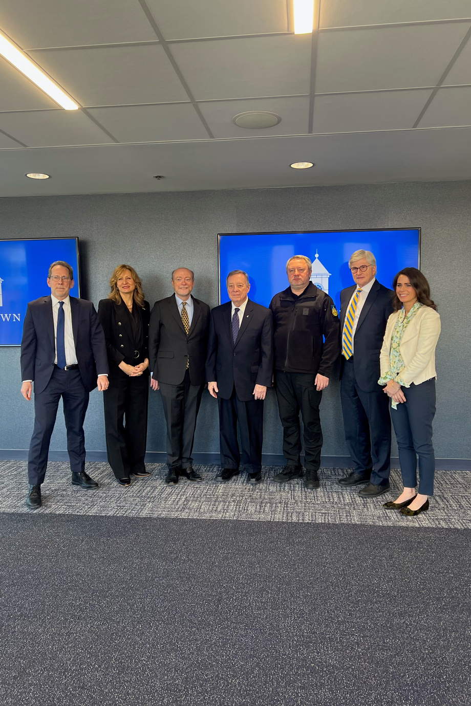DURBIN JOINS PROSECUTOR GENERAL OF UKRAINE AT GEORGETOWN LAW TO DEMAND JUSTICE FOR UKRAINE